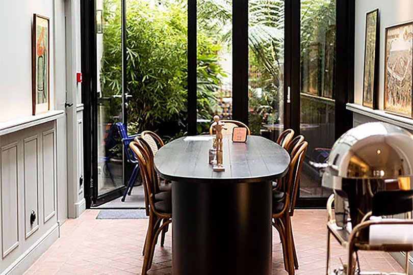 Aperçu de la Bavarderie, salle de réunion de hôtel DADOU Paris 17